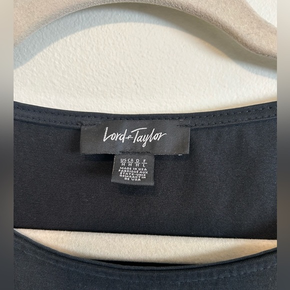 Lord & Taylor Black Blouse - Picture 2 of 3